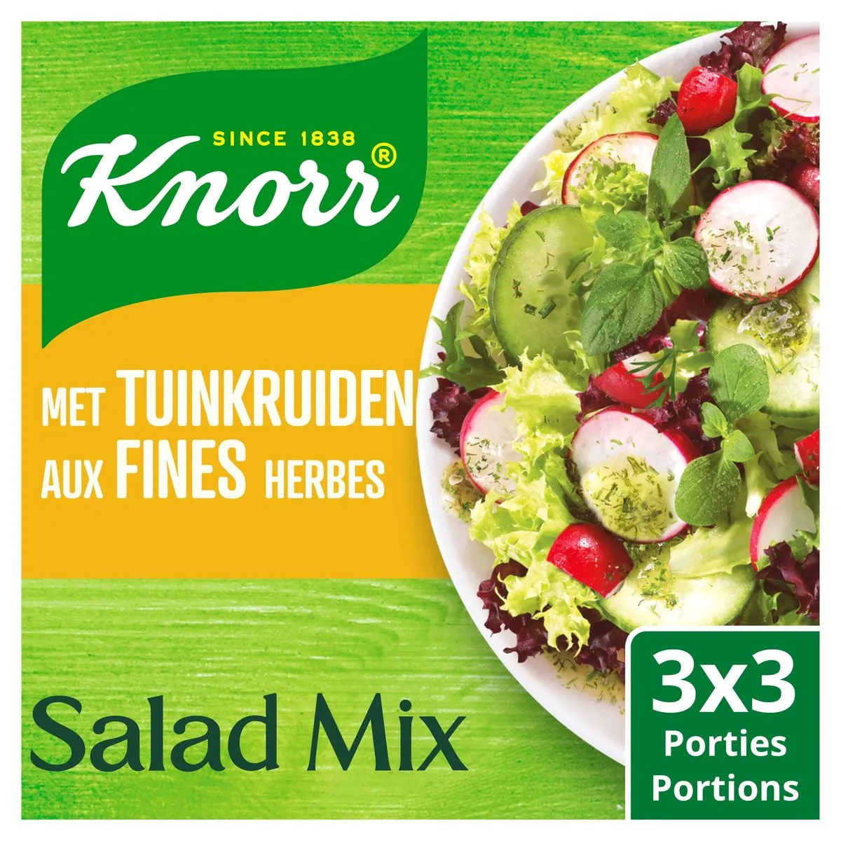 Salad Mix Vinaigrette Met Tuinkruiden 3 X 8 G Carrefour België