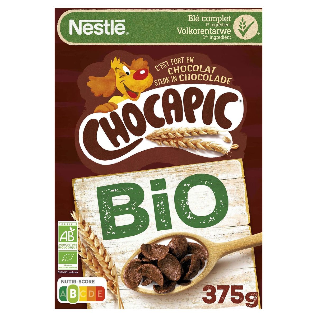 Chocapic Céréales Bio Chocolat 375 g