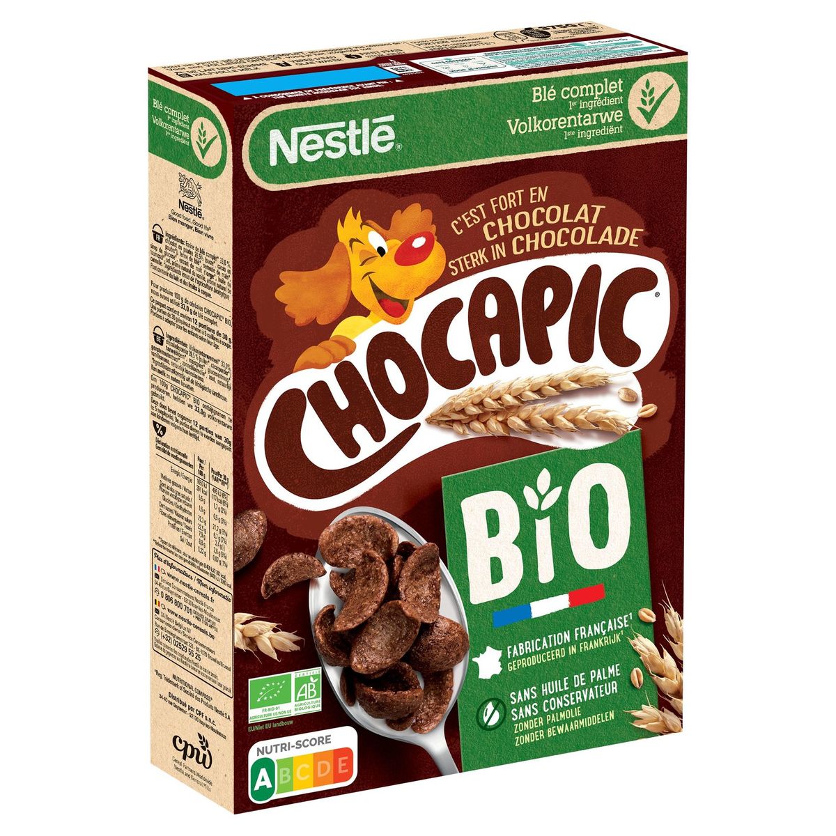 Chocapic Céréales Bio au Chocolat 375g