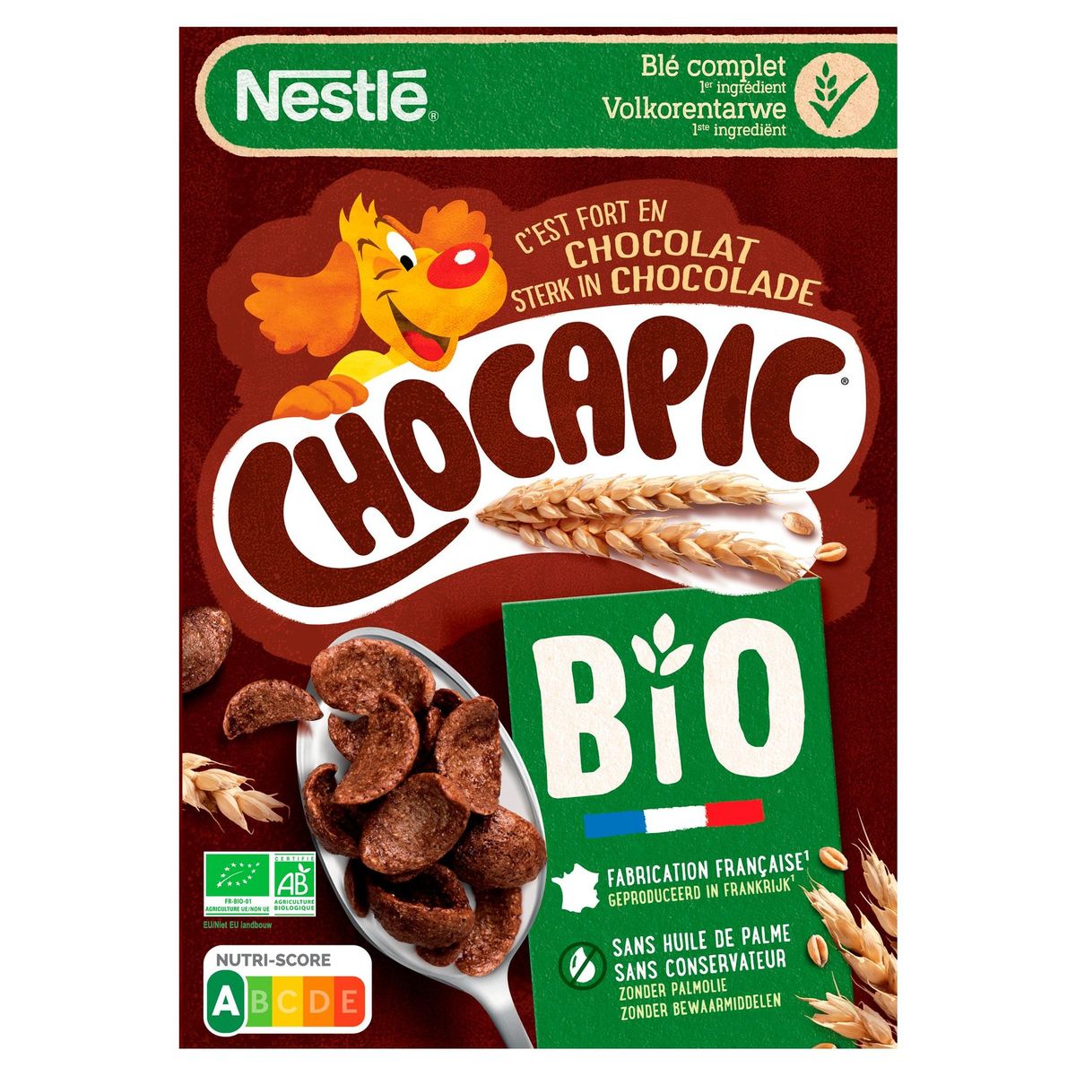 Chocapic Céréales Bio au Chocolat 375g
