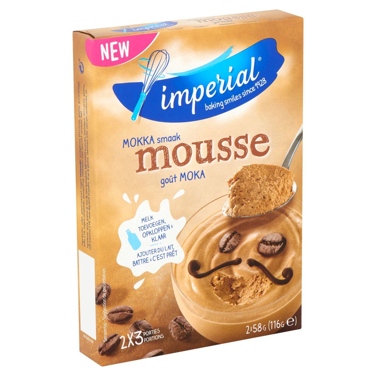 Imperial Mokka Smaak Mousse 2 x 58 g