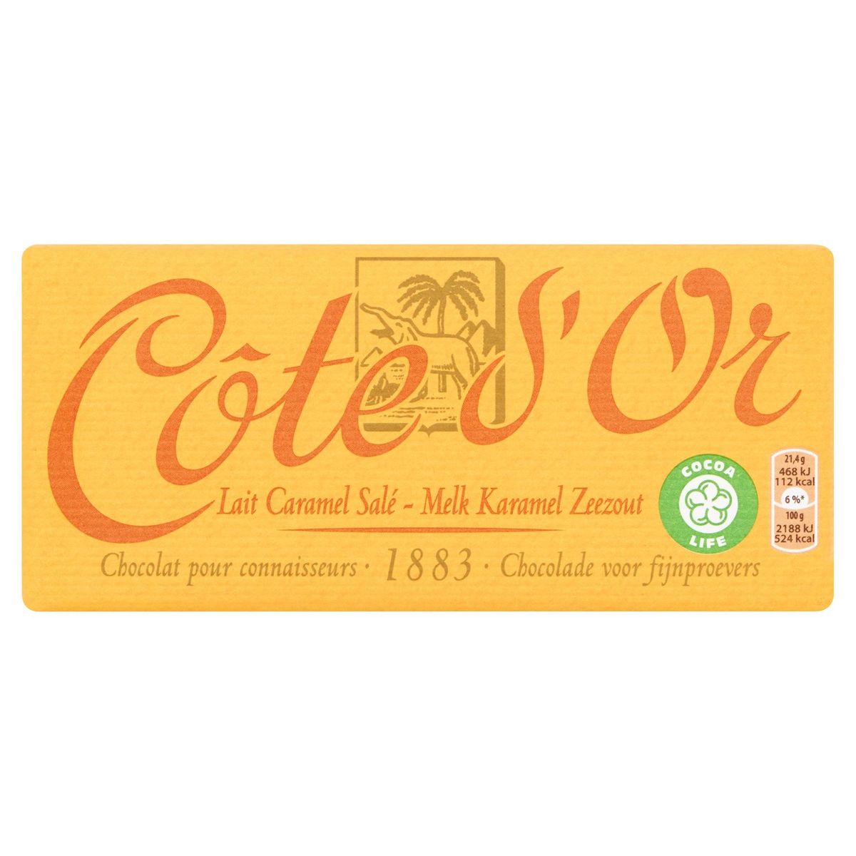 Côte d'Or Classic Melk Chocolade Tablet Caramel & Zeezout 150 g
