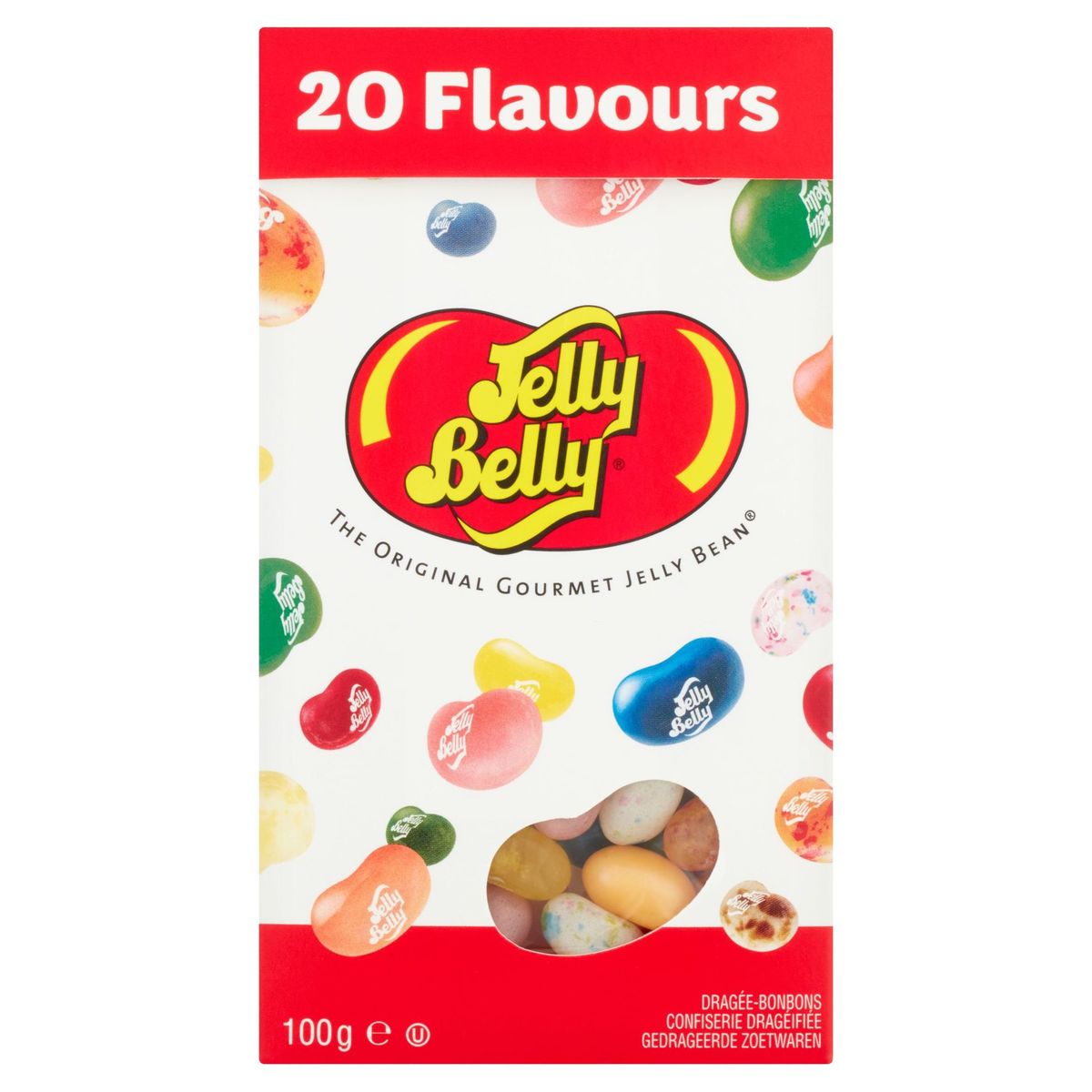 Jelly Belly Confiserie Dragéifiée 20 Flavours 100 g