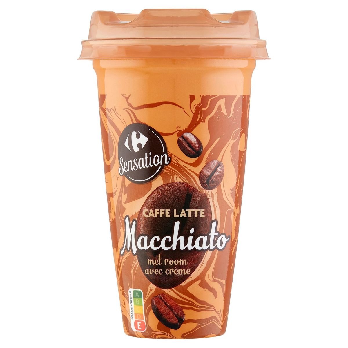 Carrefour Sensation Caffe Latte Macchiato avec Crème 250 ml