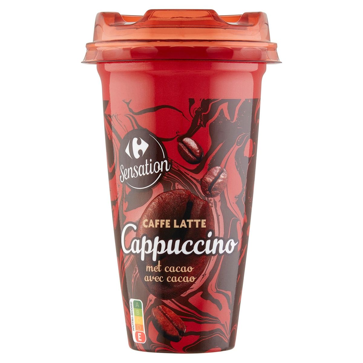 Carrefour Sensation Caffe Latte Cappuccino avec Cacao 250 ml