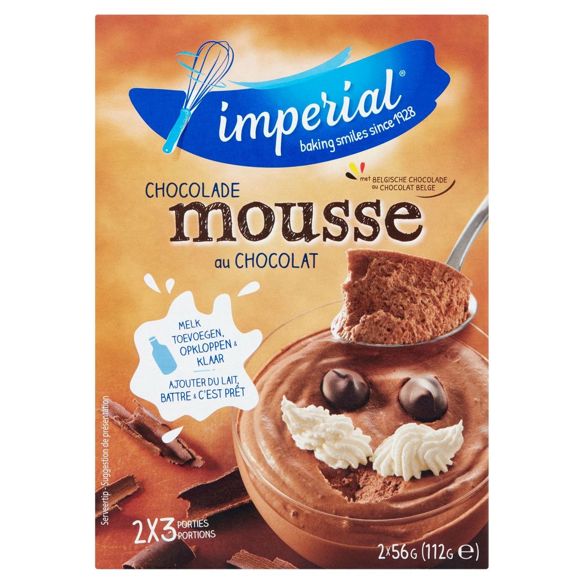 Imperial Chocolade Mousse 2 x 56 g