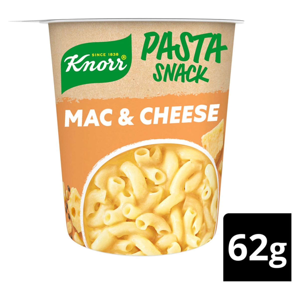 Knorr  Instantanée Snackpot aux pâtes Mac & Cheese 62 g
