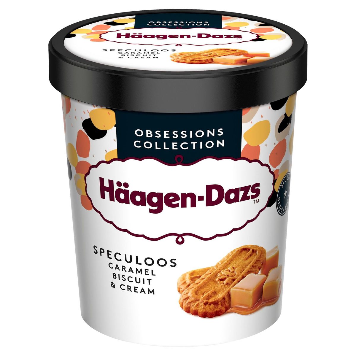Häagen-Dazs Crème glacée Caramel Biscuit & Cream Pint 460ml