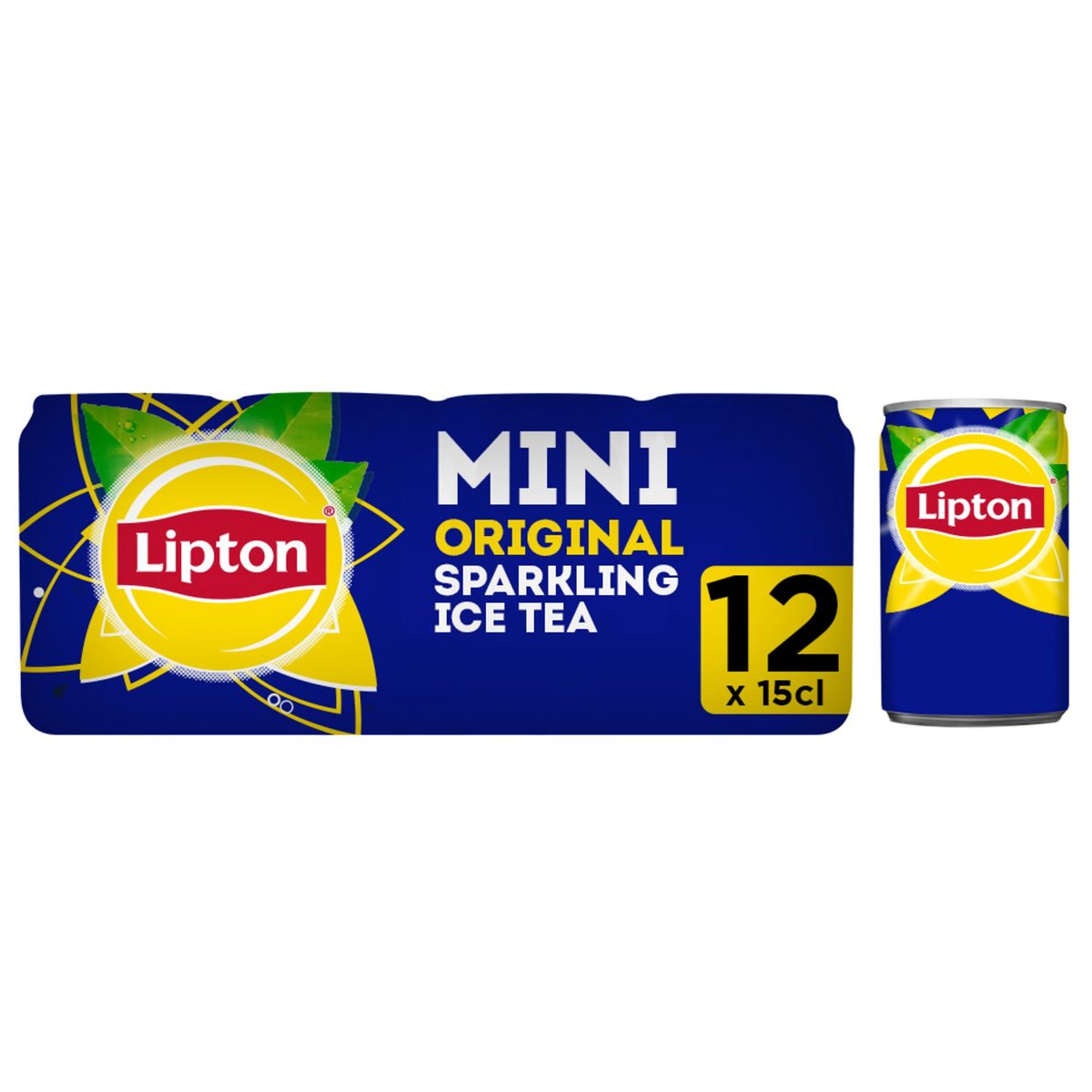 Lipton Ice Tea Thé Glacé Pétillant Original 12 x 15 cl
