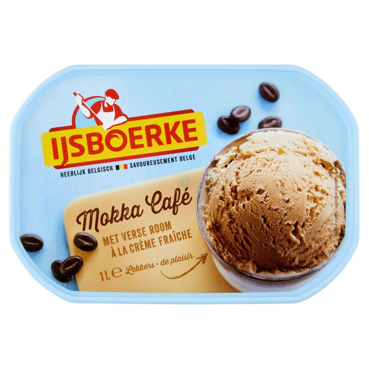 IJsboerke Mokka Café Crème Glacée 1 L