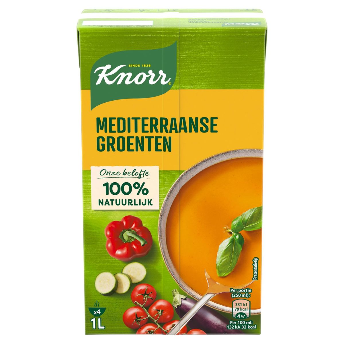 Knorr Classics Tetra Soupe Légumes Méditerranéens 1L