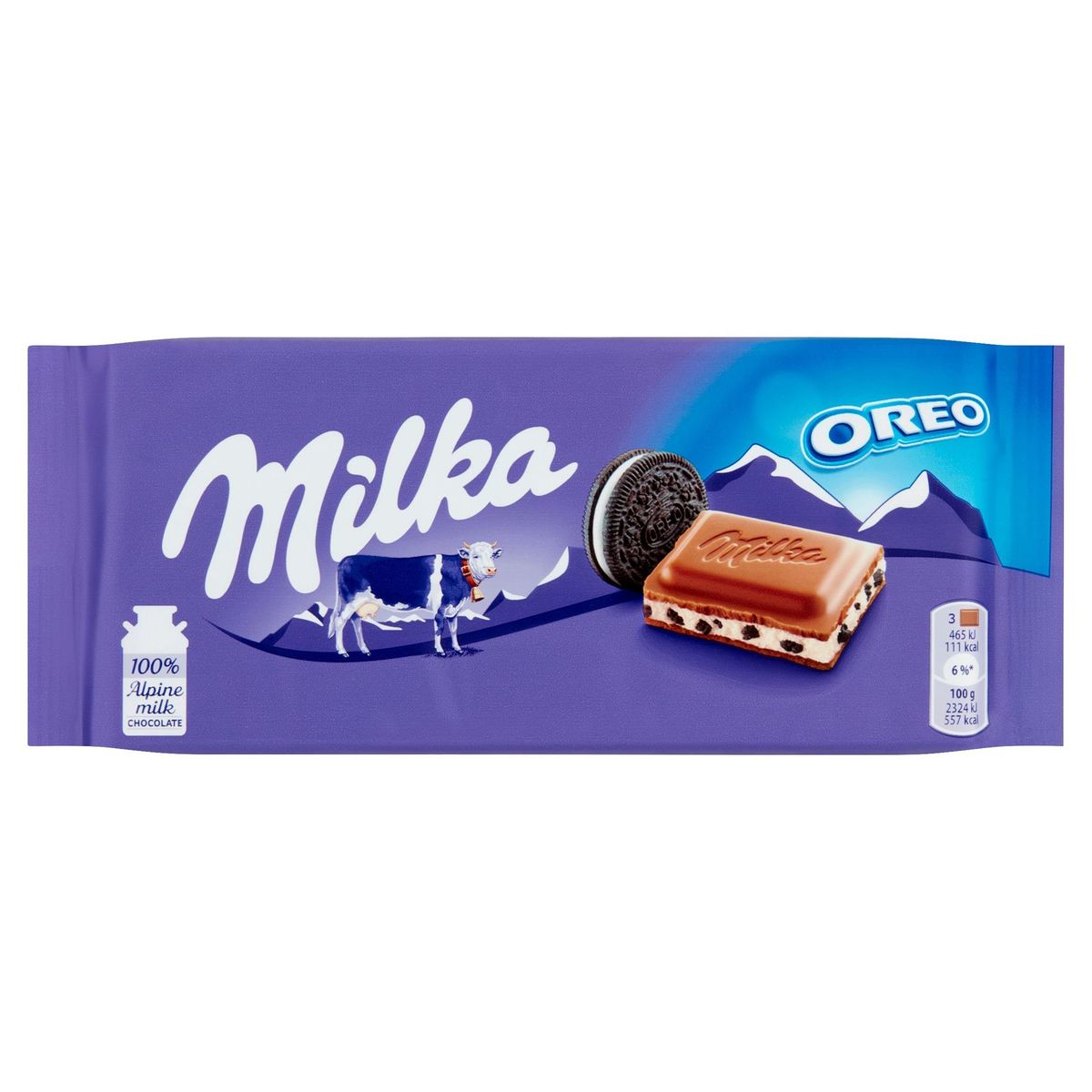 Milka Tablette De Chocolat Au Lait Oreo 100 g