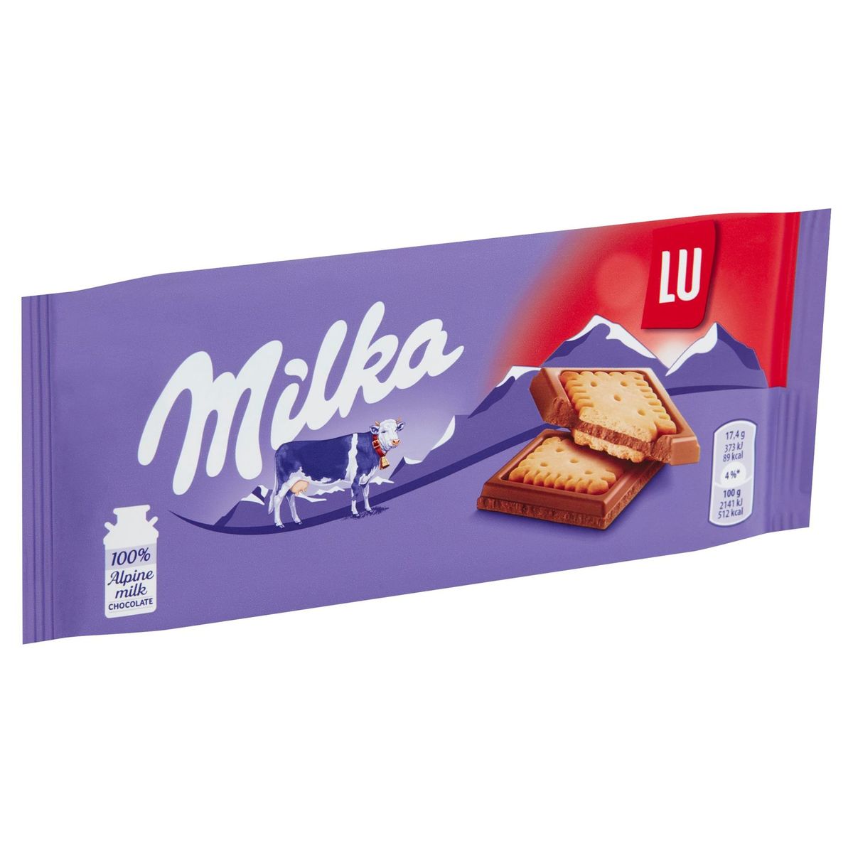 Milka Melk Chocolade Tablet LU Koekje 87 g