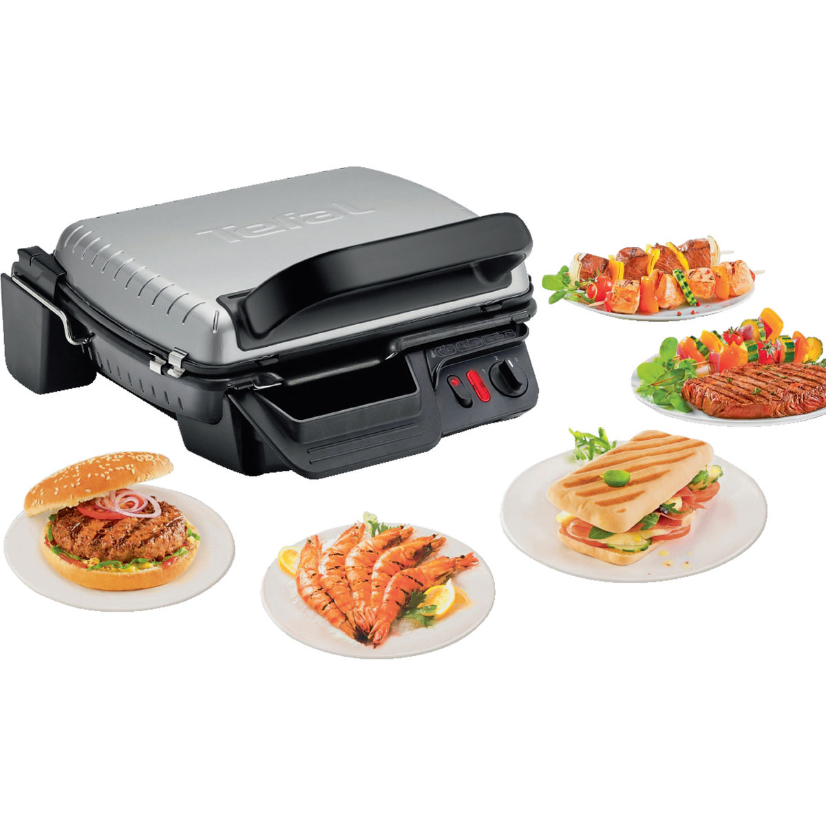 Zuigeling Ironisch pariteit Tefal Compact Grill Contact grill - GC305012 | Carrefour Site