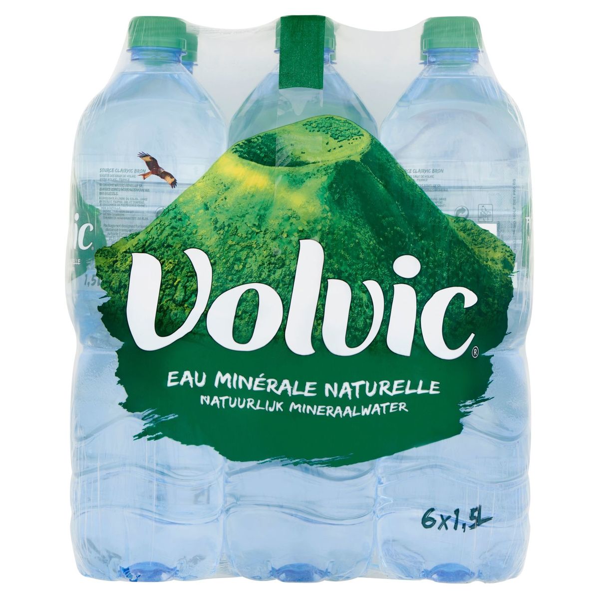 VOLVIC Natuurlijk Mineraalwater 6x1.5L