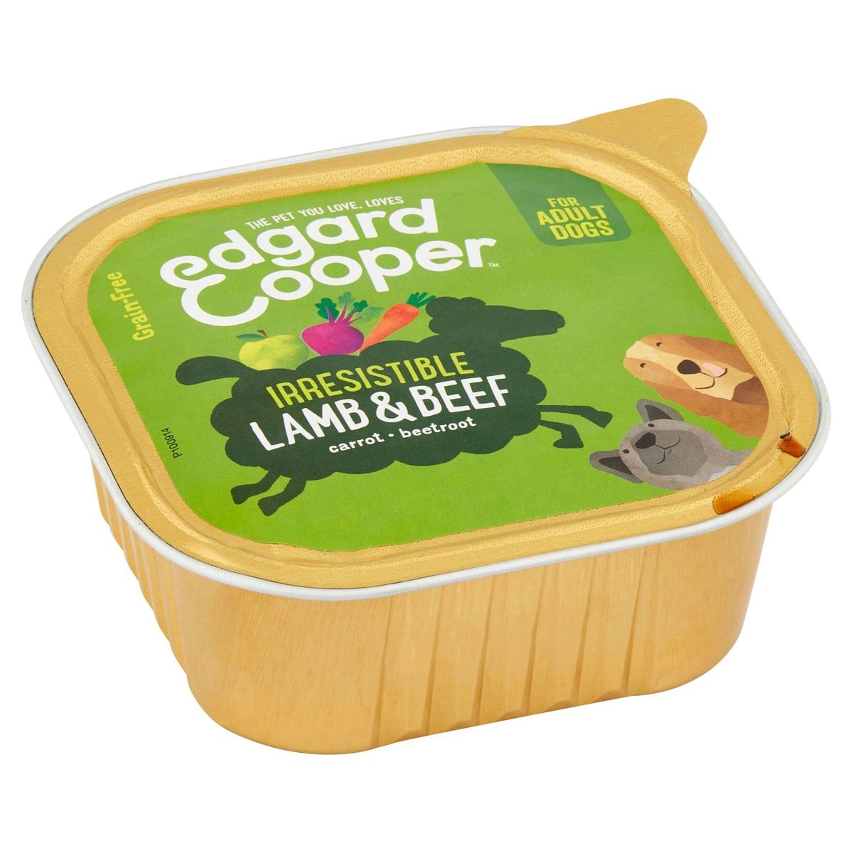 Edgard & Cooper Irresistible Lamb & Beef Carrot Beetroot 300 g