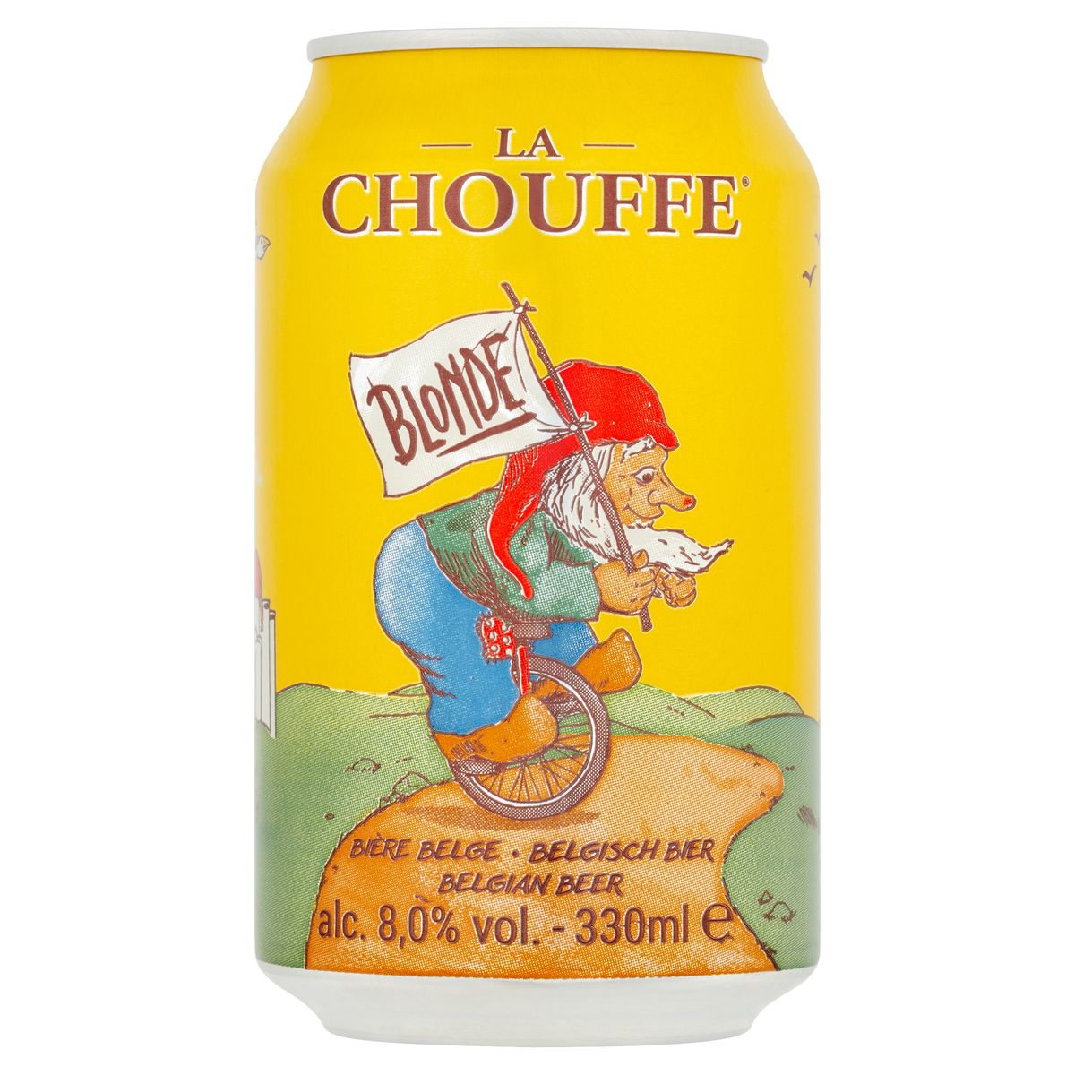 La Chouffe Blonde Belgisch Bier Blik 330 ml