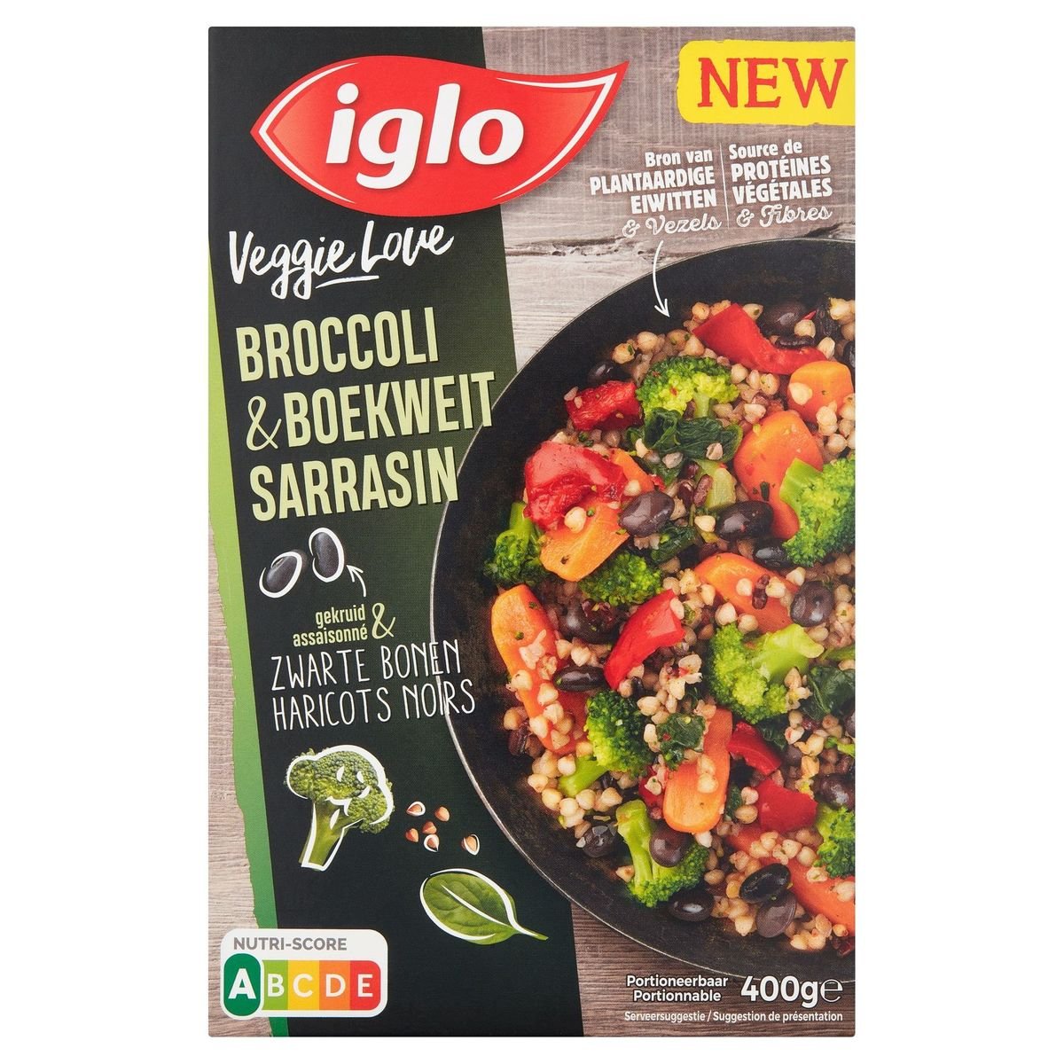 Iglo Veggie Love Broccoli En Boekweit 400 G Carrefour Site