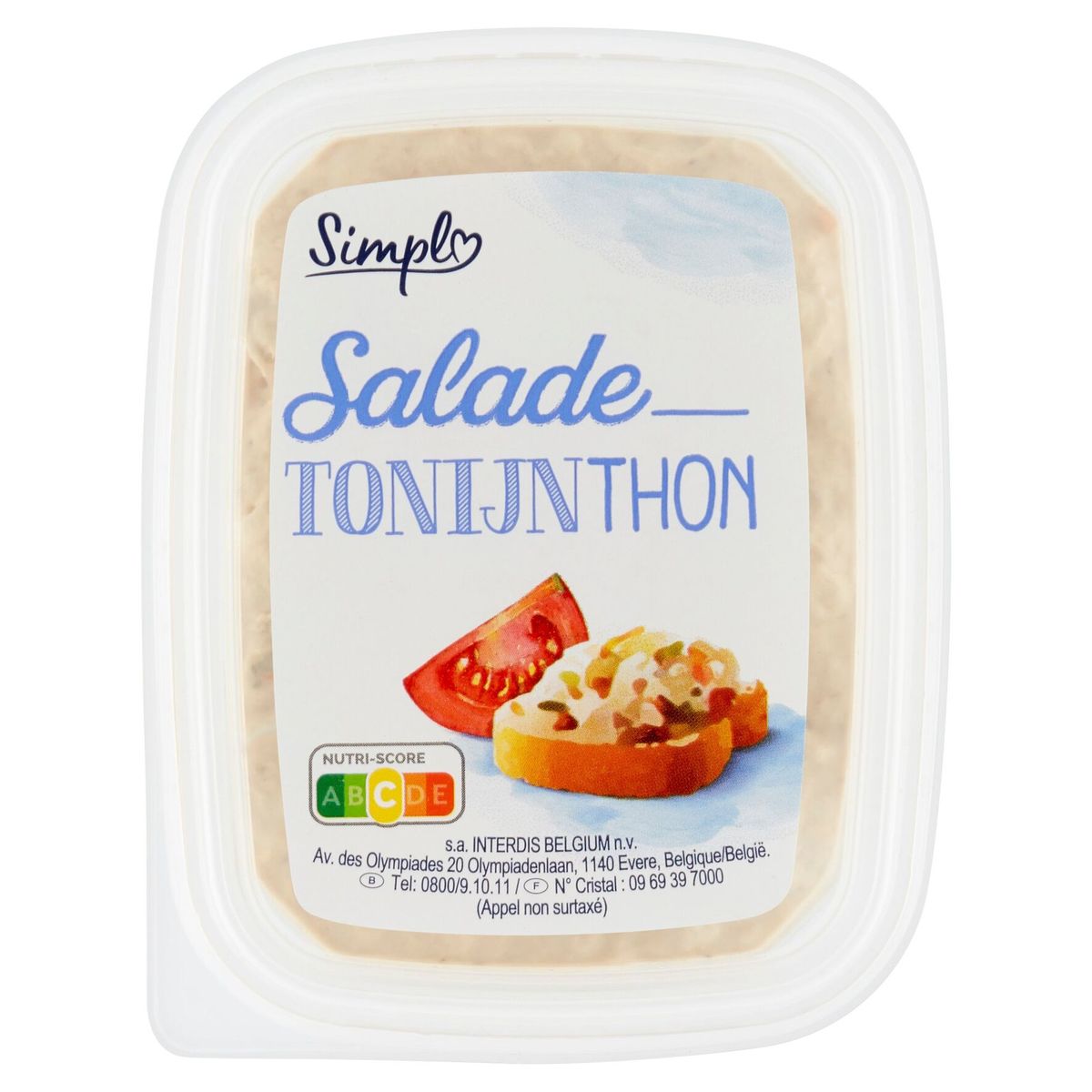 Simpl Salade Tonijn 250 g