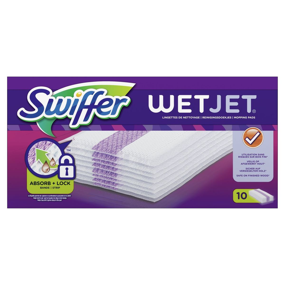 Swiffer WetJet Balai Recharges 10 x