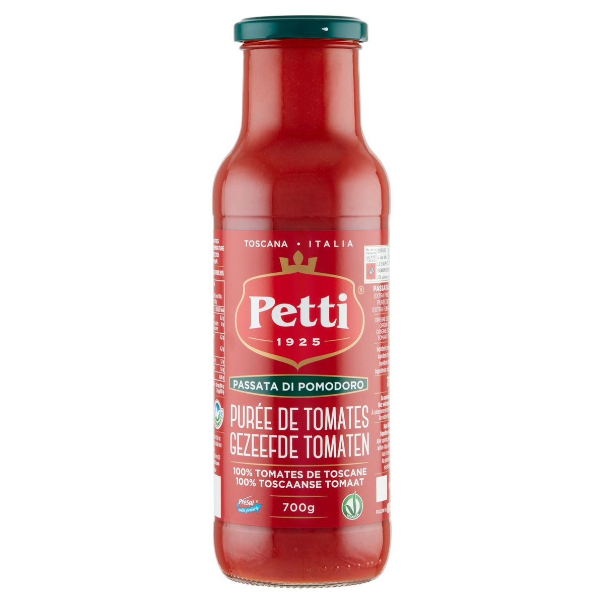 Petti Passata di Pomodoro Gezeefde Tomaten 700 g