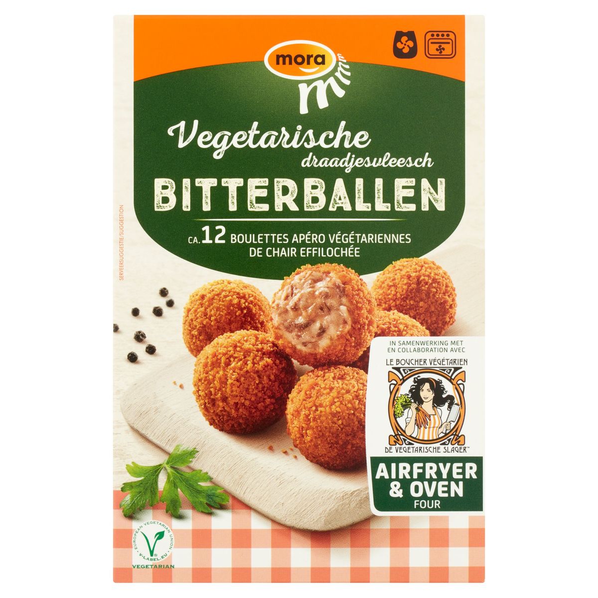 Mora Vegetarische Draadjesvleesch Bitterballen 240 g