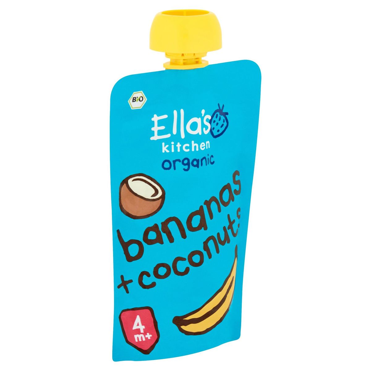 Ella's Kitchen Organic Bananas + Coconuts 4+ Mois 120 g