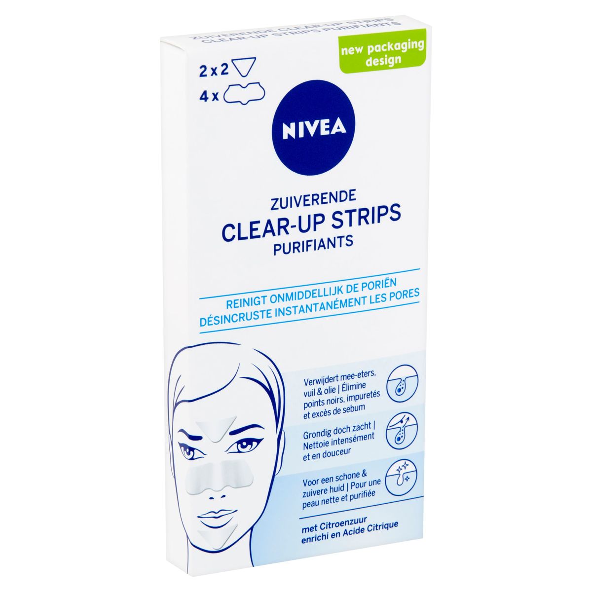 Nivea Clear-Up Strips Purifiants