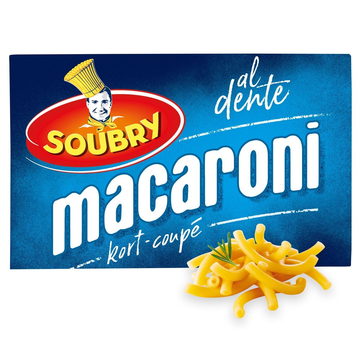 Soubry Pâtes Macaroni coupé 375g