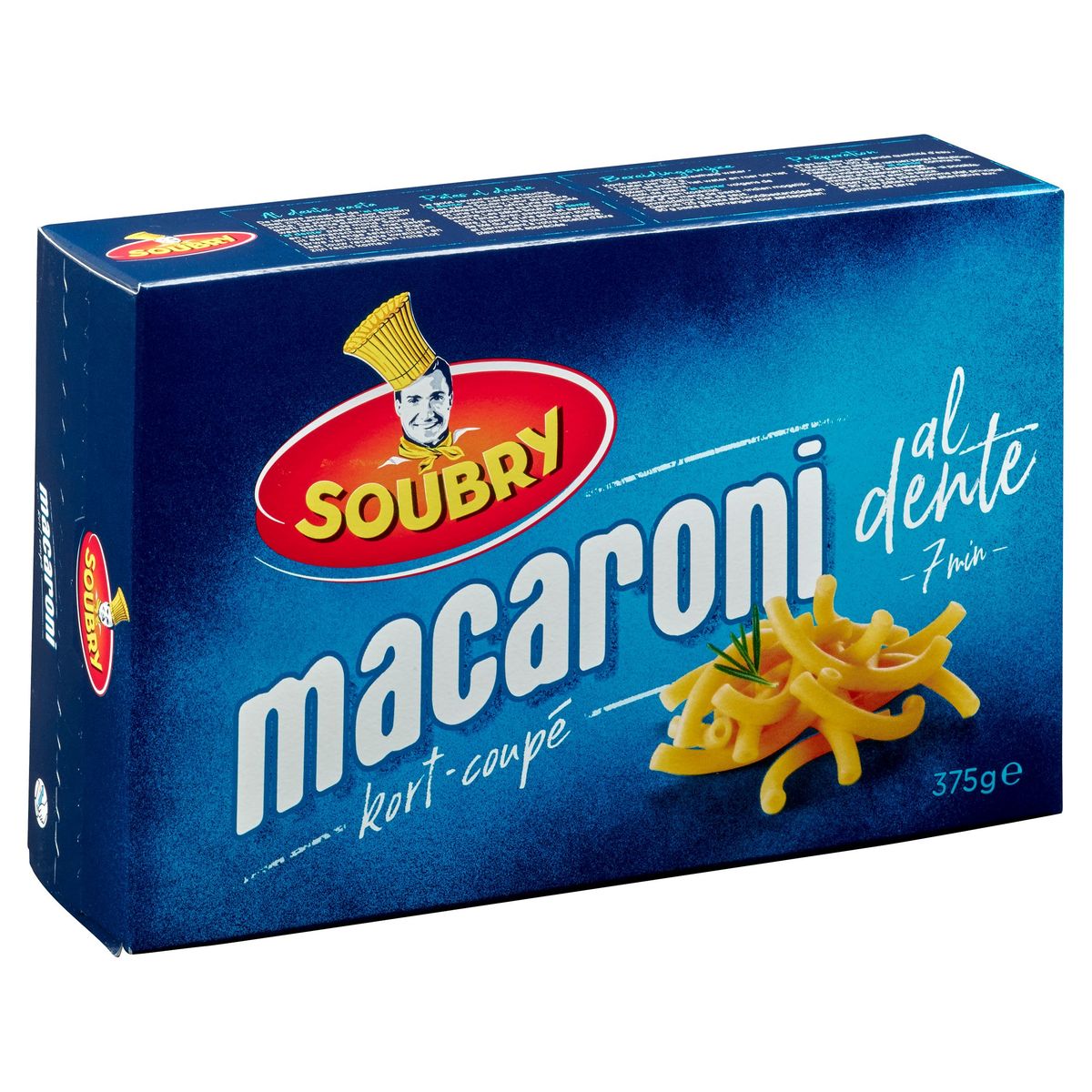 Soubry Pasta Macaroni kort 375g