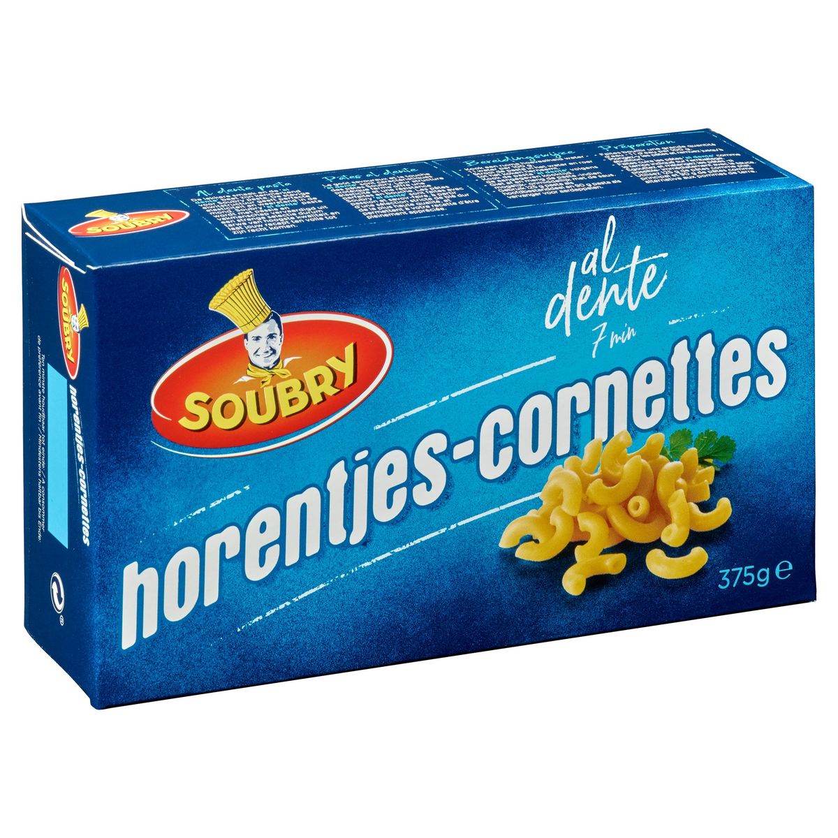 Soubry Pâtes Cornettes 375g