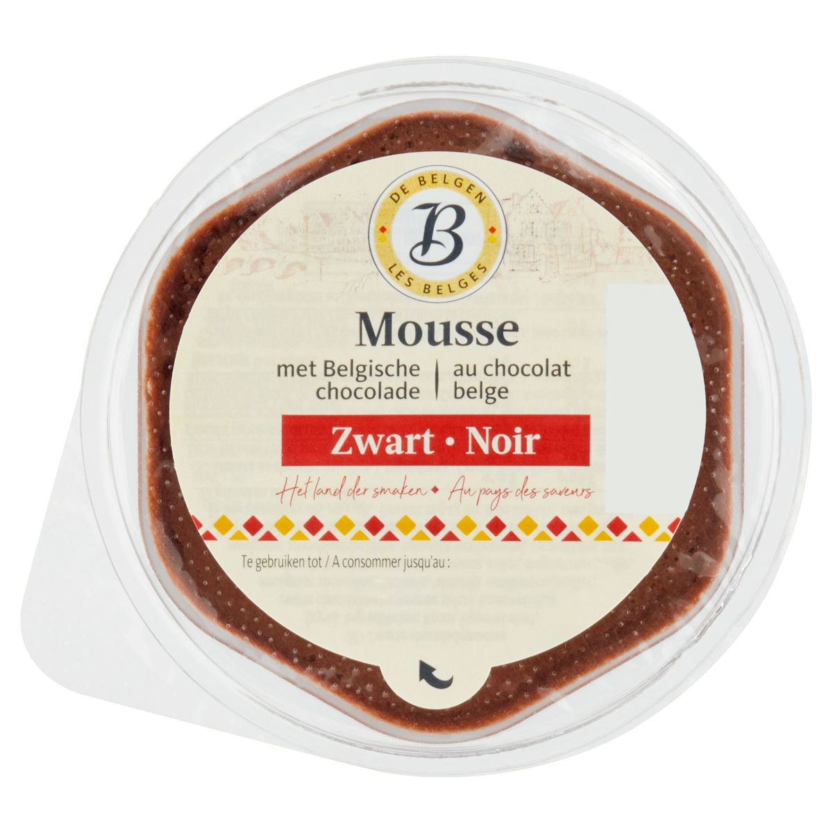 De Belgen Mousse met Belgische Chocolade Zwart 75 g