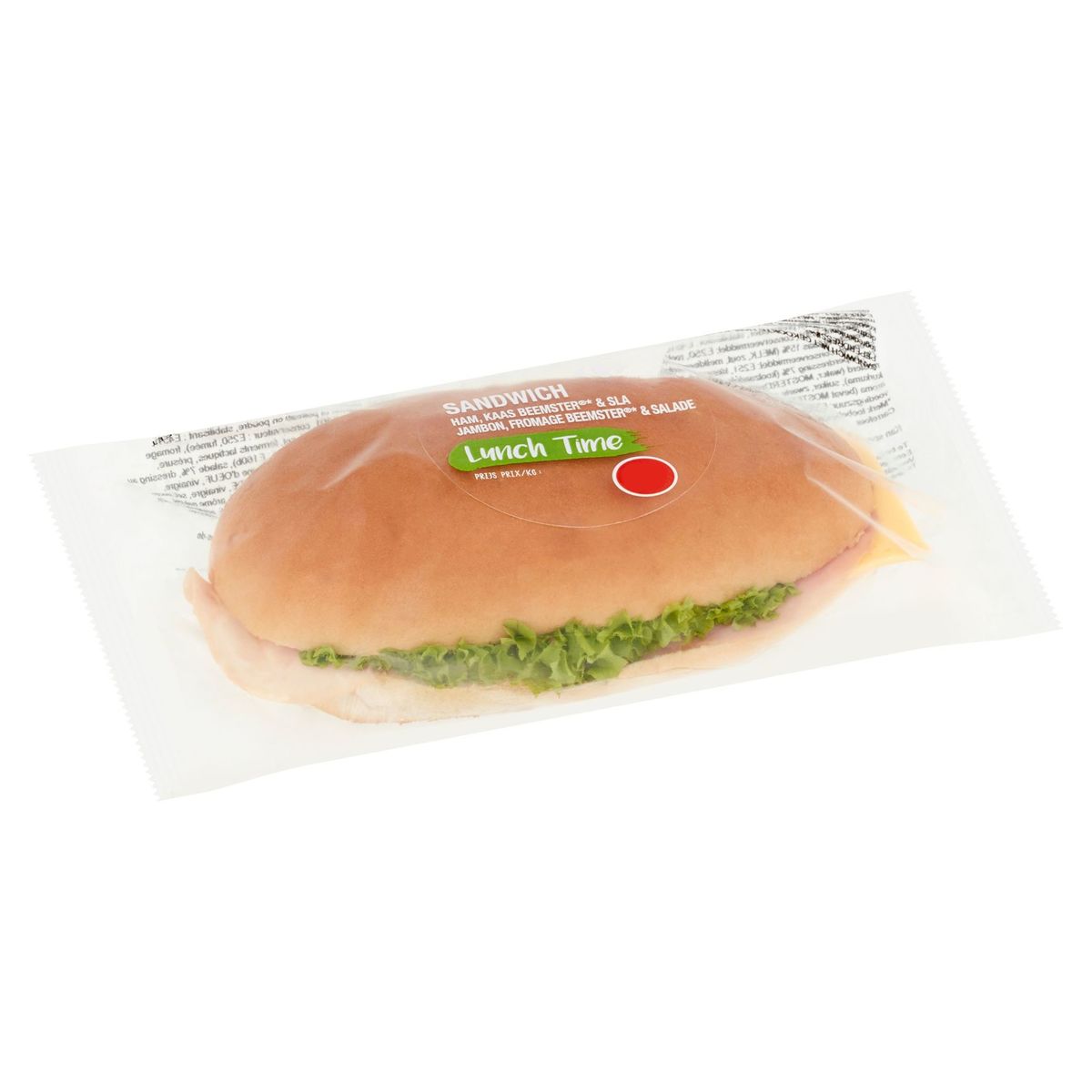 Carrefour Lunch Time Sandwich Ham, Kaas Beemster & Sla 125 g