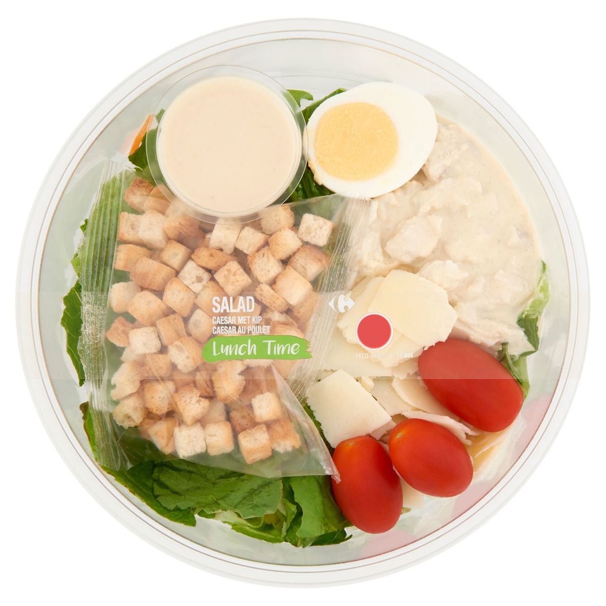 Carrefour Lunch Time Salad Caesar met Kip 270 g