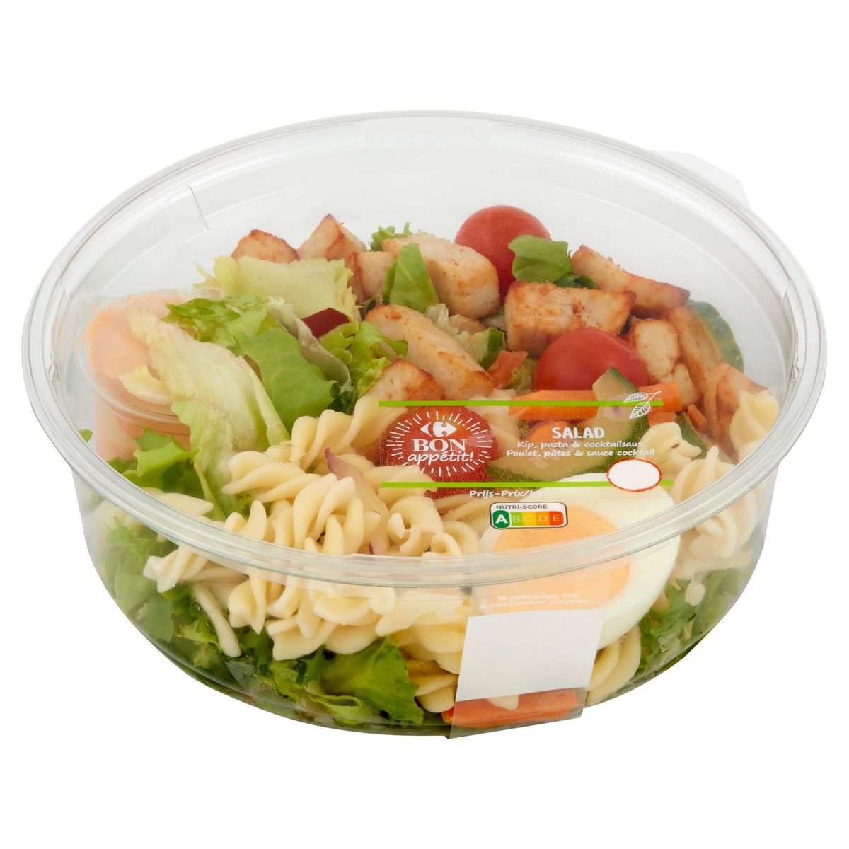 Carrefour Lunch Time Salad Poulet, Pâtes & Sauce Cocktail 280 g Carrefour Site