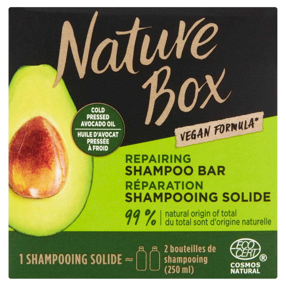 Nature Box Shampoo Bar Avocado 85gr Carrefour Site
