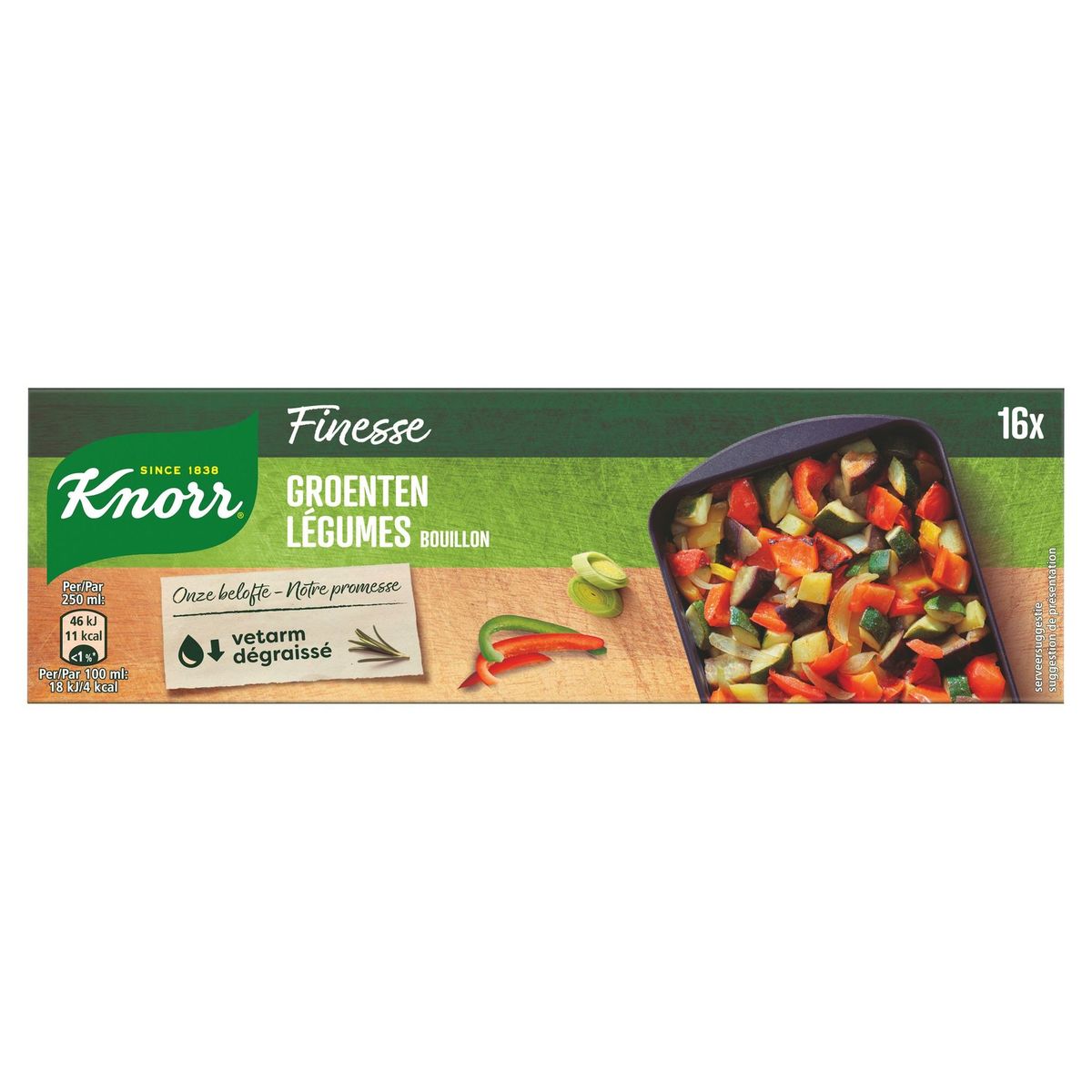 Knorr Finesse Bouillon Légumes 160 g