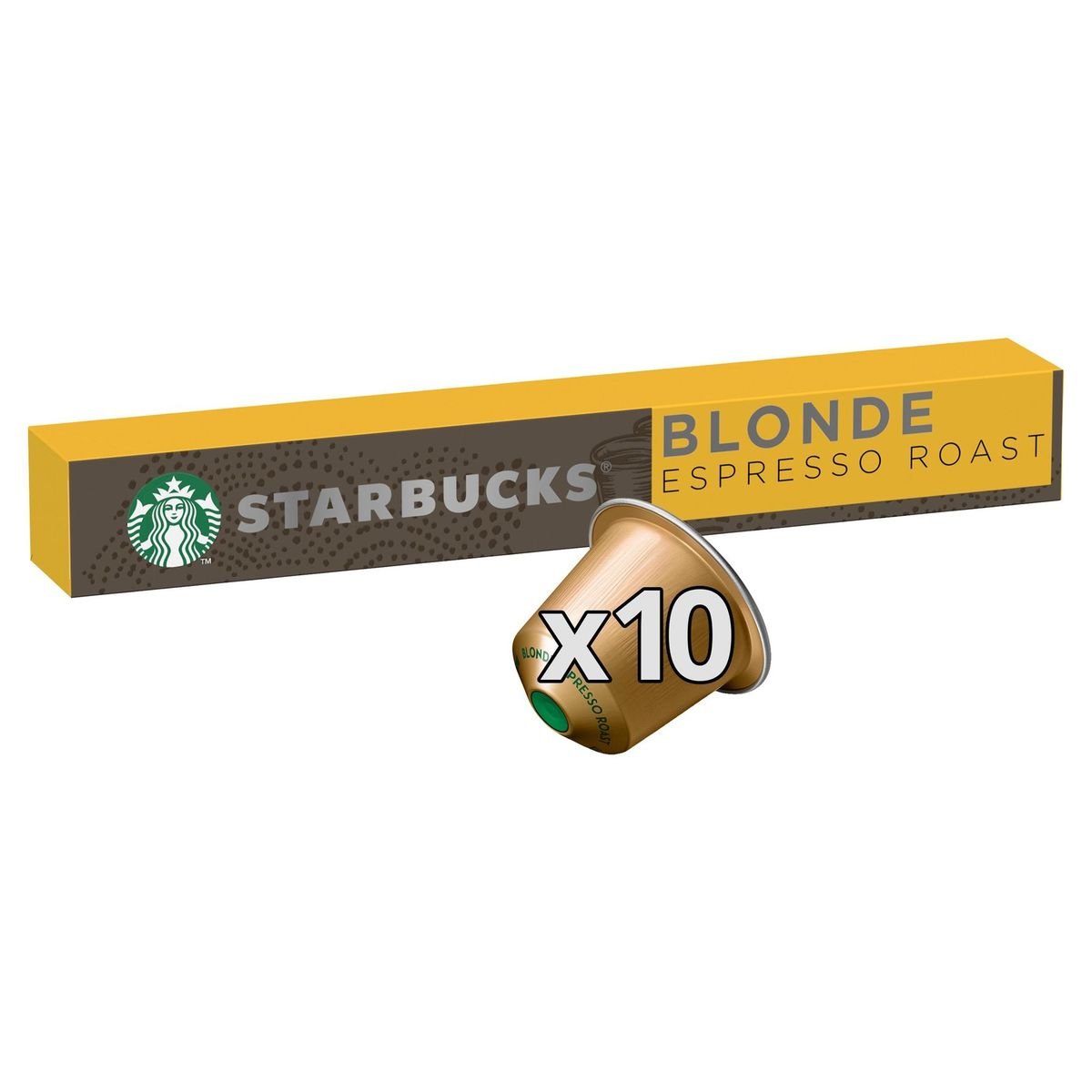 Starbucks by Nespresso Koffie Blonde Espresso Roast 10 Capsules 12x53g