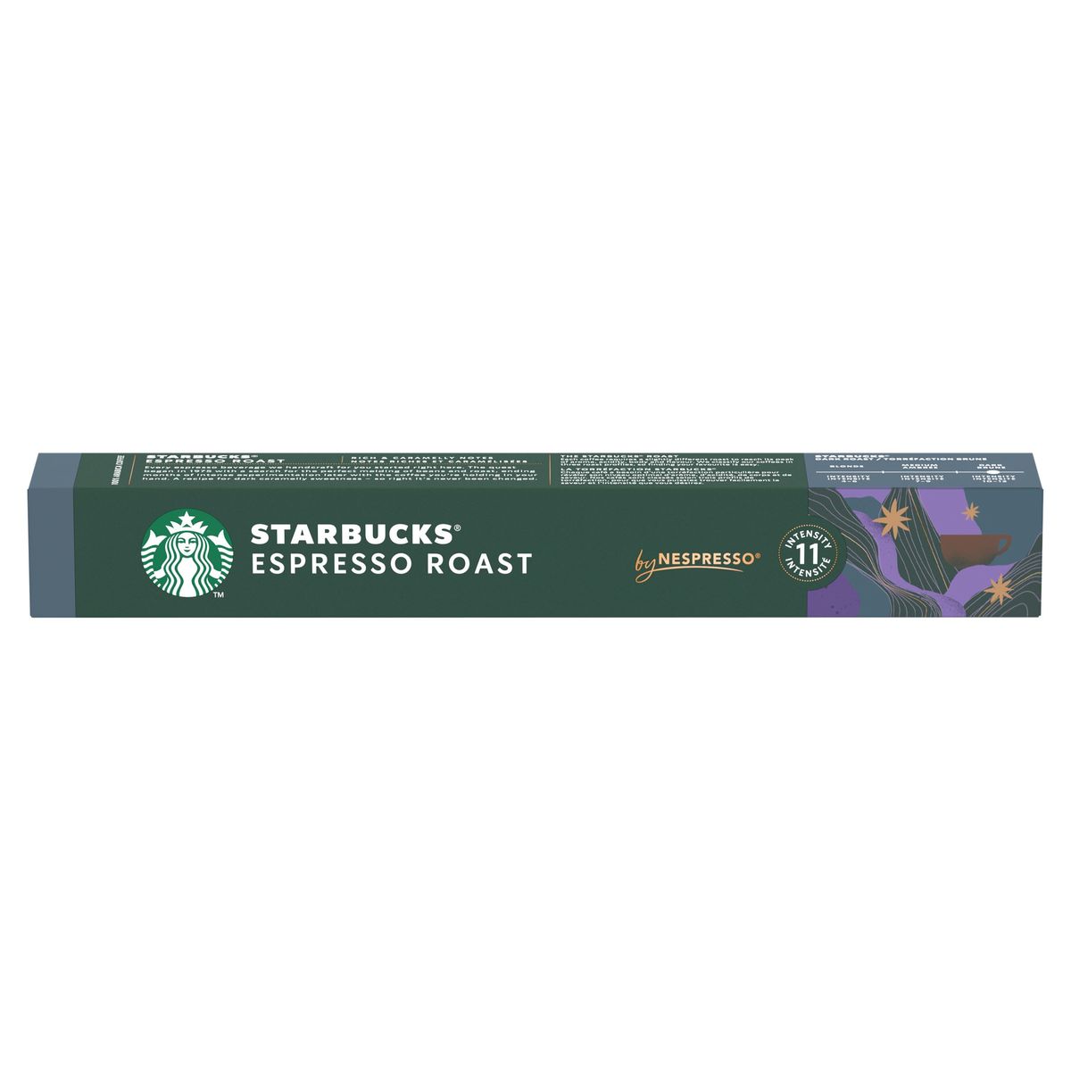Starbucks by Nespresso Koffie Espresso Roast 10 Capsules 12x57g
