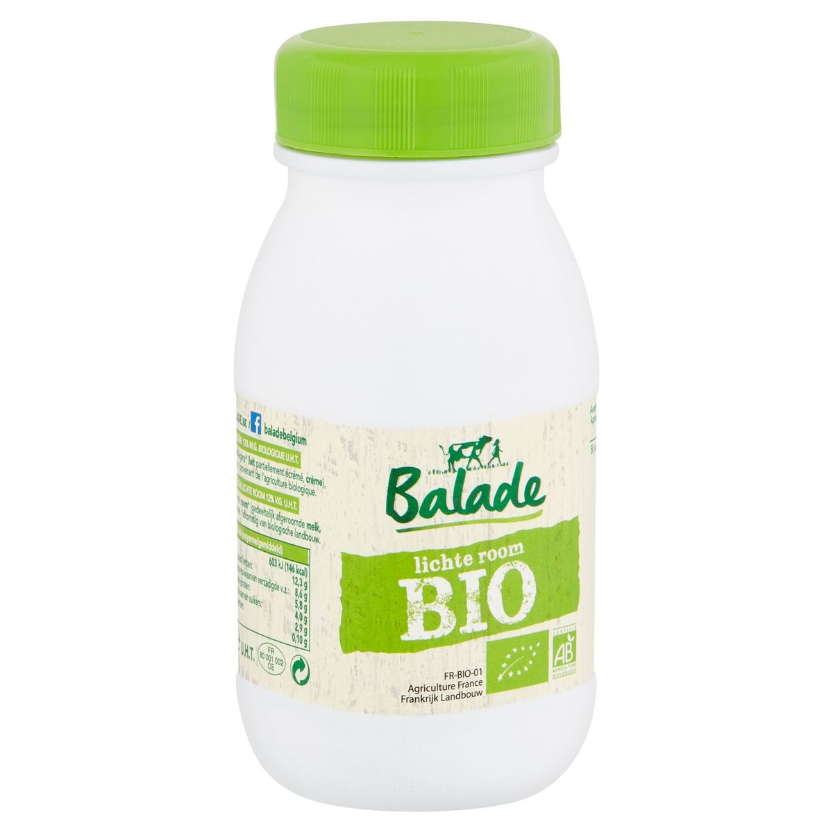 Balade Bio Crème Légère 25 cl