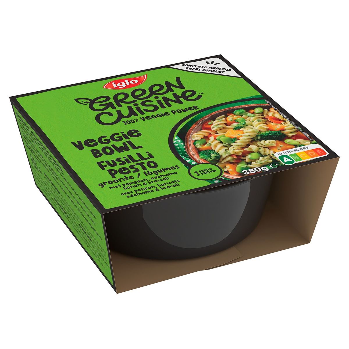 Iglo Green Cuisine Veggie Bowl Fusilli Pesto Legumes 380 g