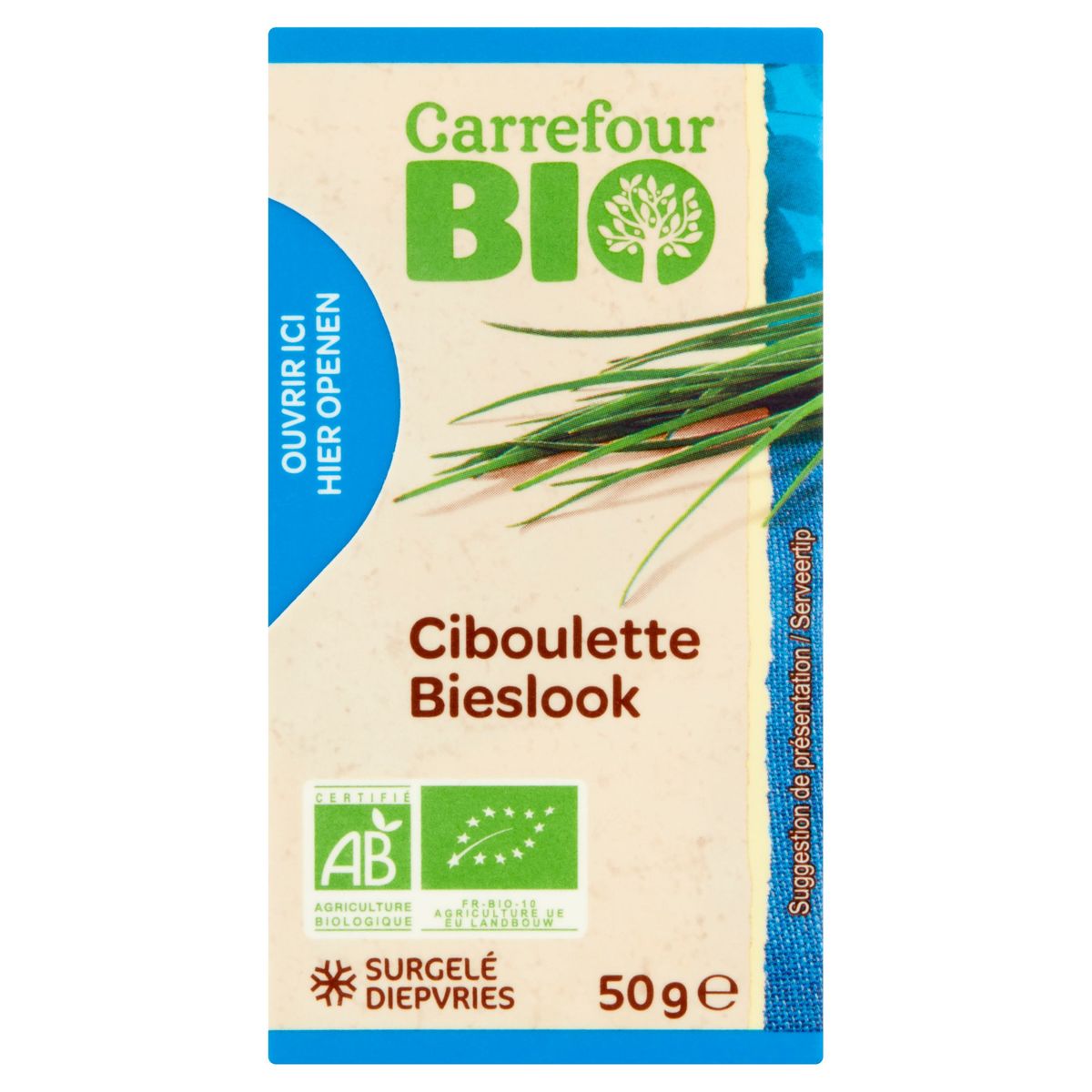 Carrefour Bio Bieslook 50 g