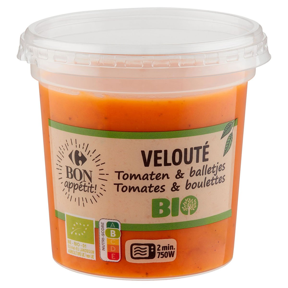Carrefour Bio Bon Appétit! Velouté Tomaten & Balletjes 300 ml