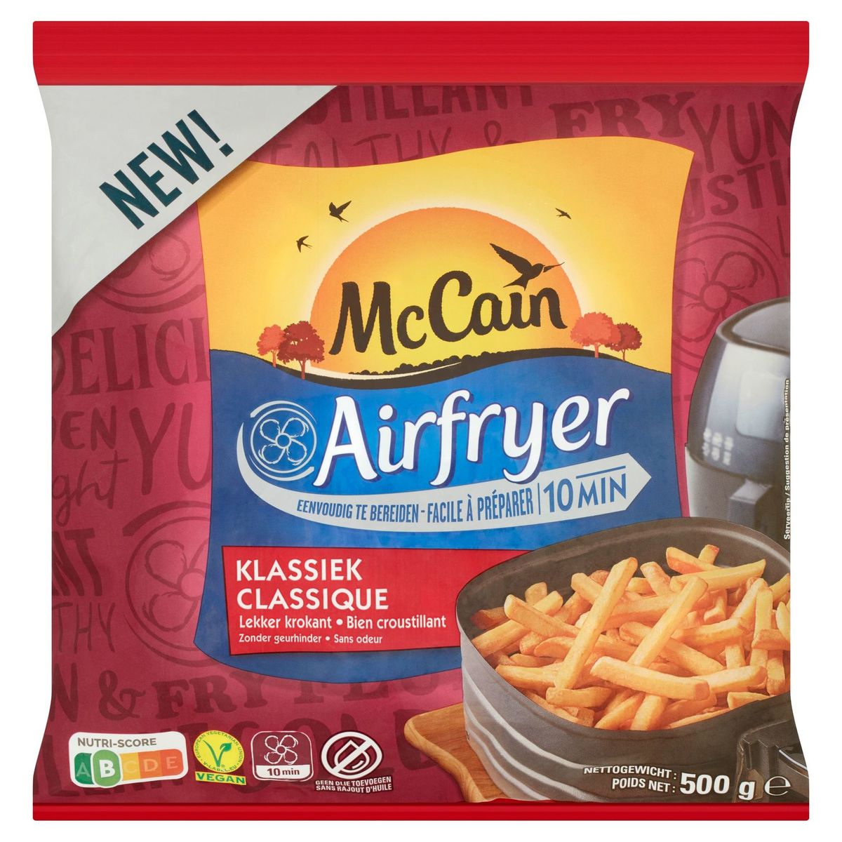 McCain frites Airfryer classique 500g