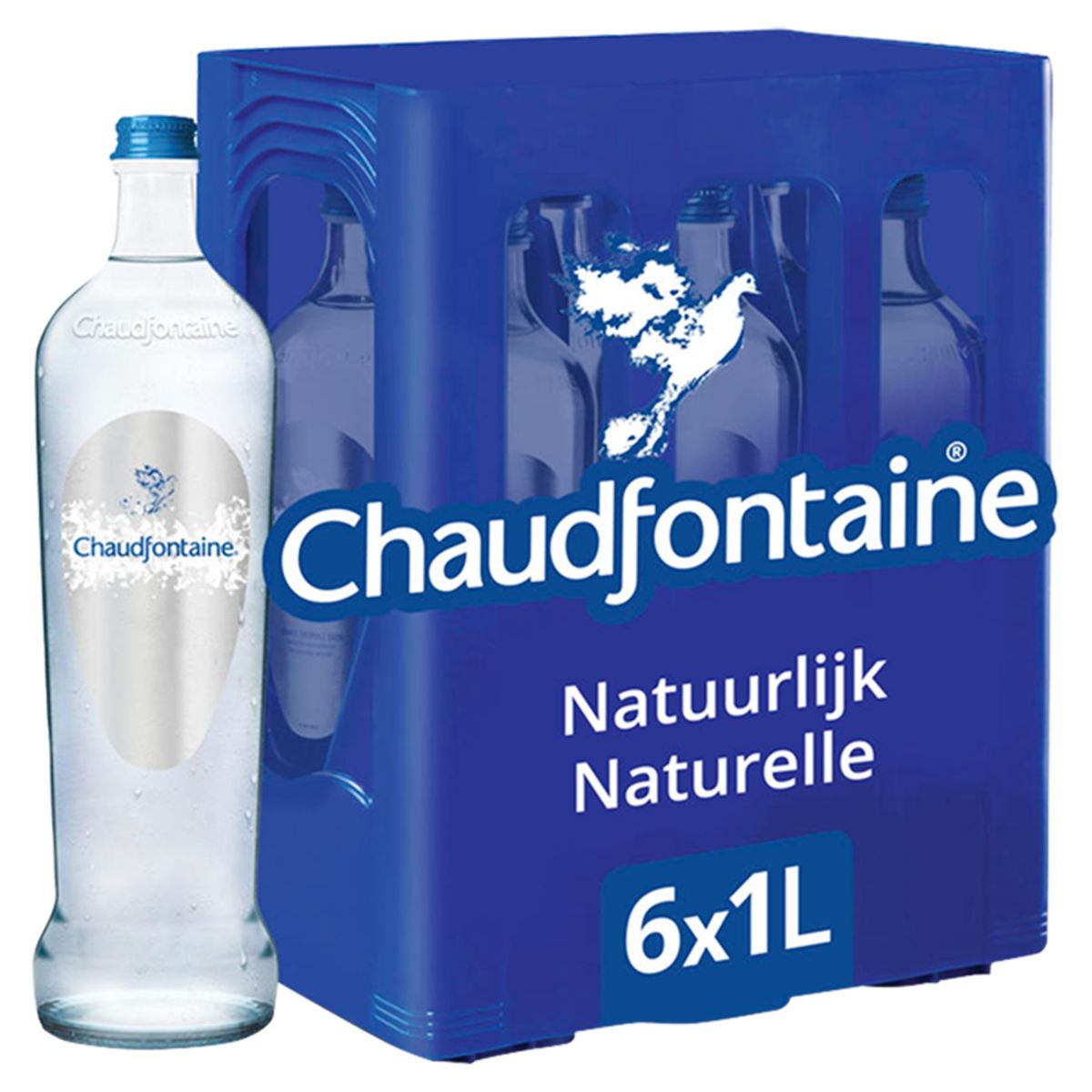 Chaudfontaine Natuurlijk Mineraalwater 6 x 1 L