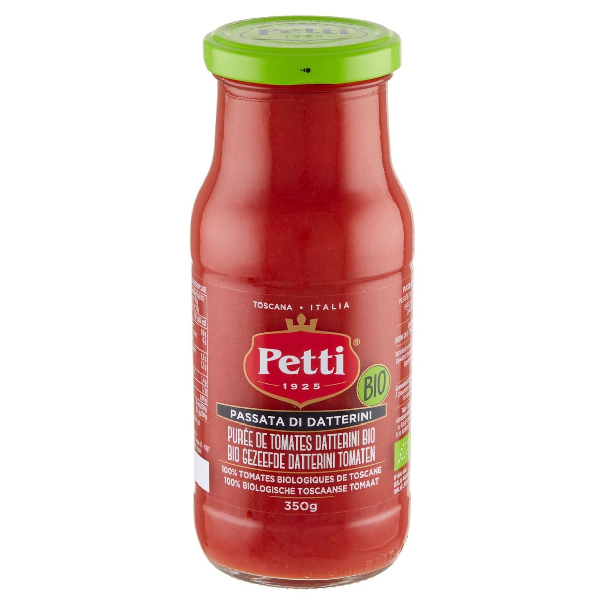 Petti Bio Gezeefde Datterini Tomaten 350 g
