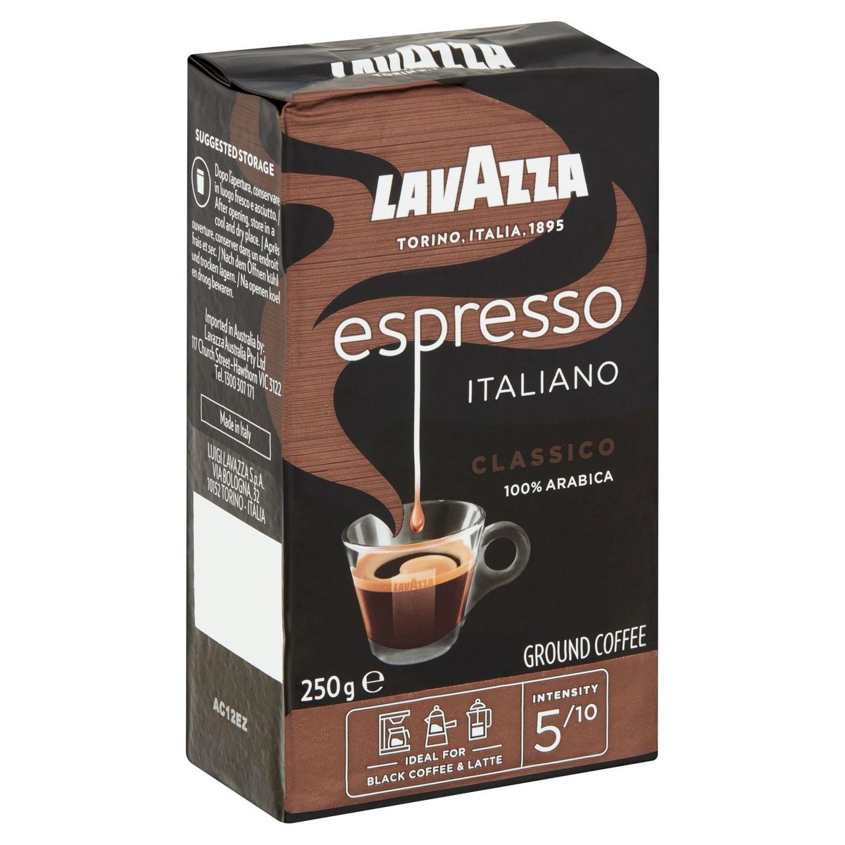 Lavazza Espresso Italiano Classico Ground Coffee 250 g