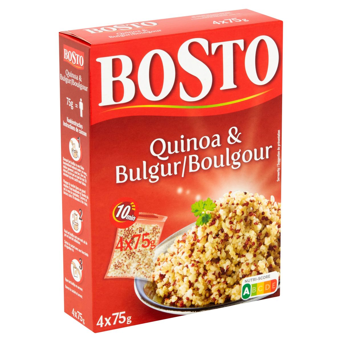 Bosto Quinoa & Bulgur 4 x 75 g