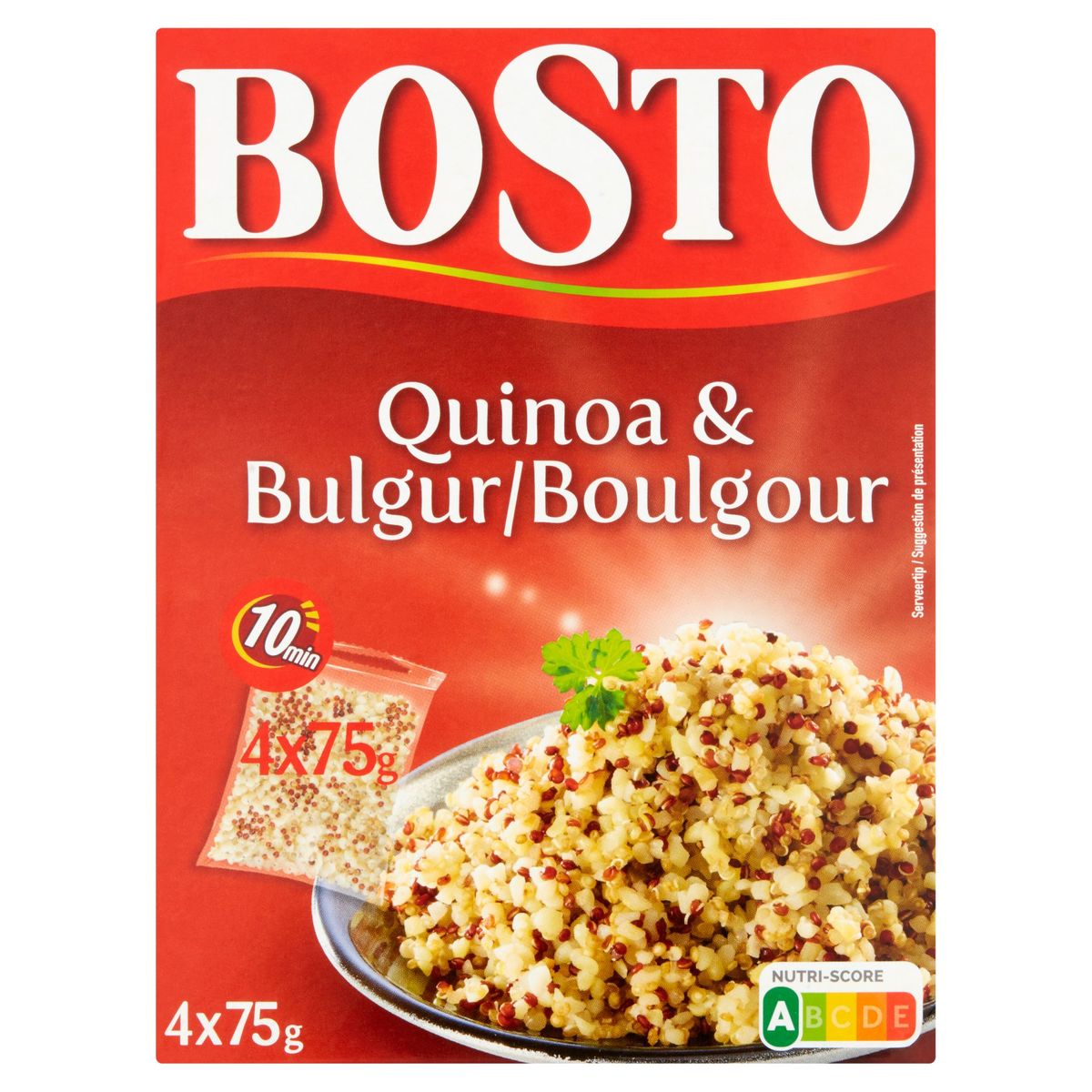 Bosto Quinoa & Boulgour 4 x 75 g