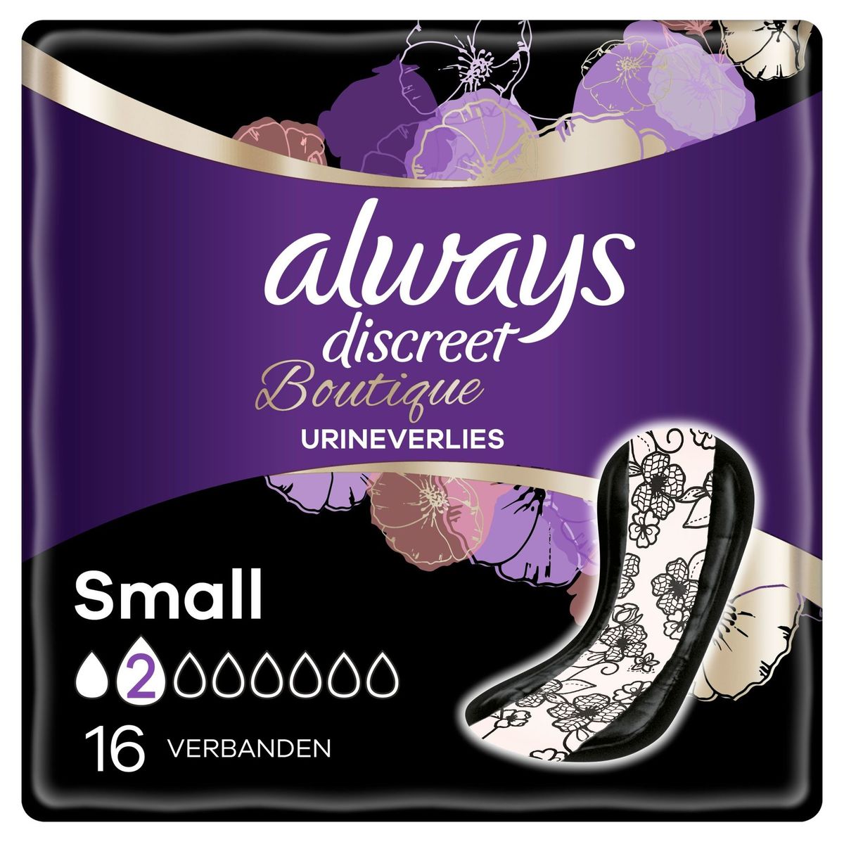 Always Discreet Boutique Verband Voor Urineverlies x16